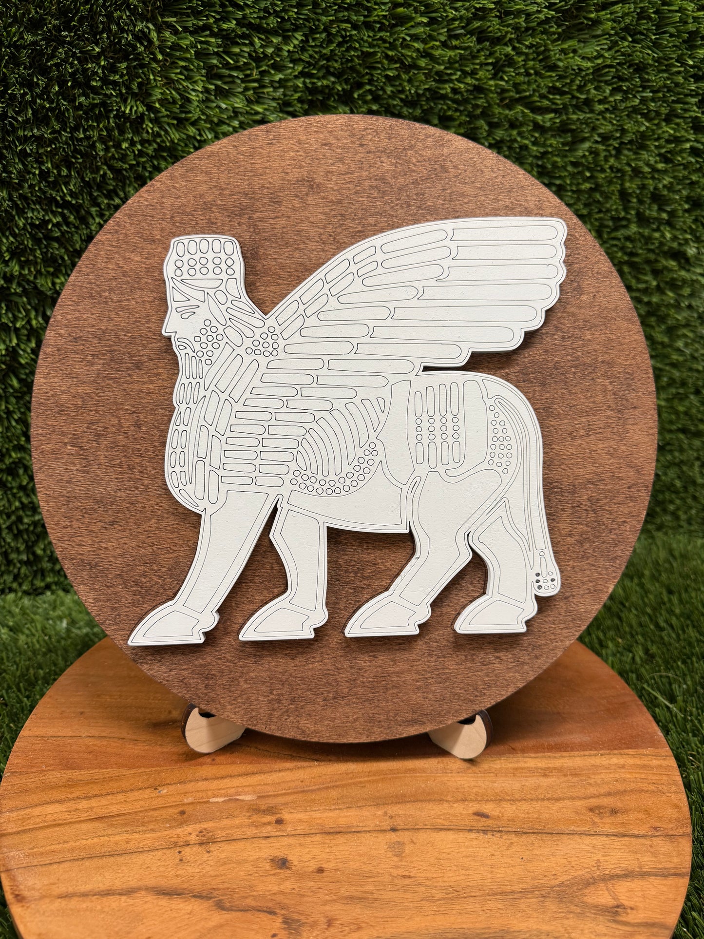 11” Lamassu Decor