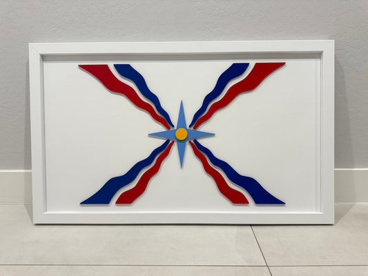 Large Assyrian flag