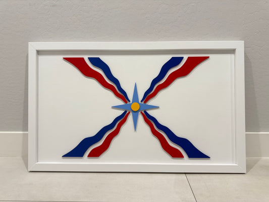 Large Assyrian flag