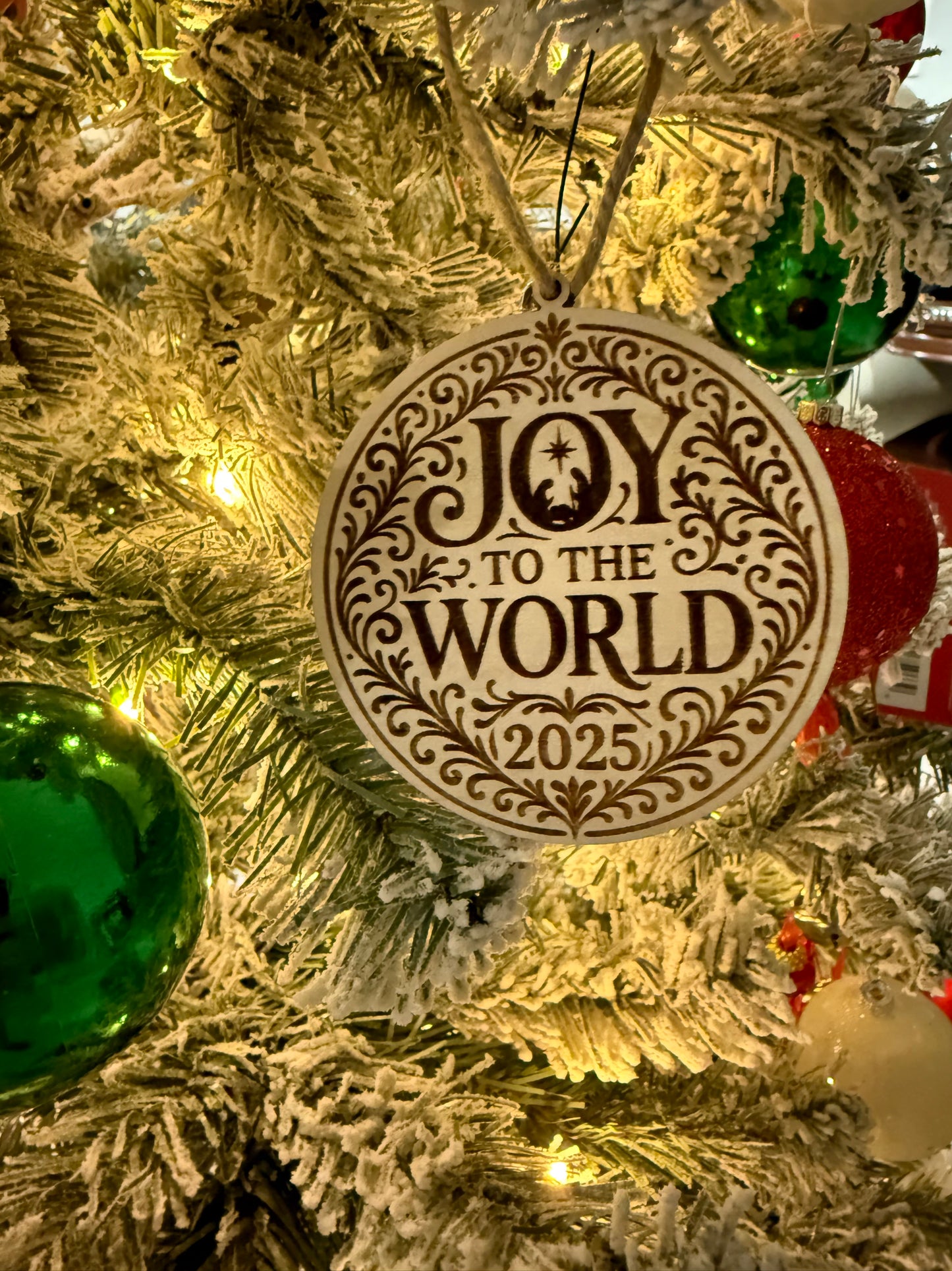 Christmas Joy Ornament