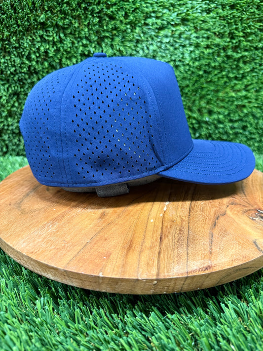 Blank Blue Water Resistant Performance hat