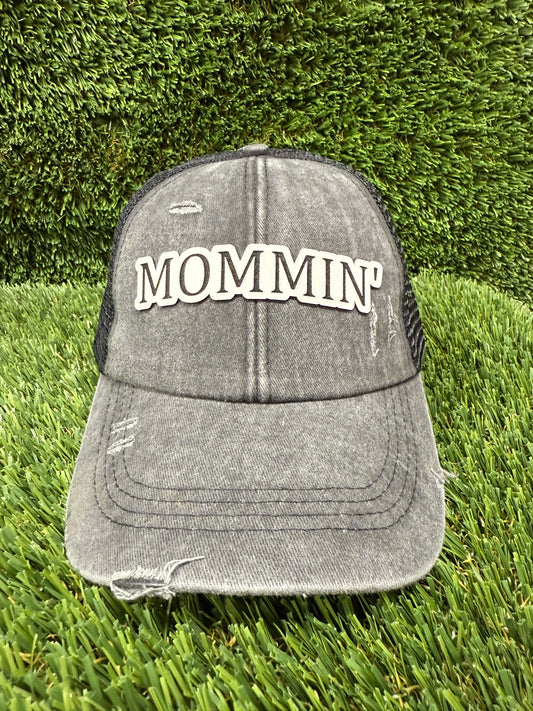 Women’s Mommin’ Ponytail Hat w/o Chain