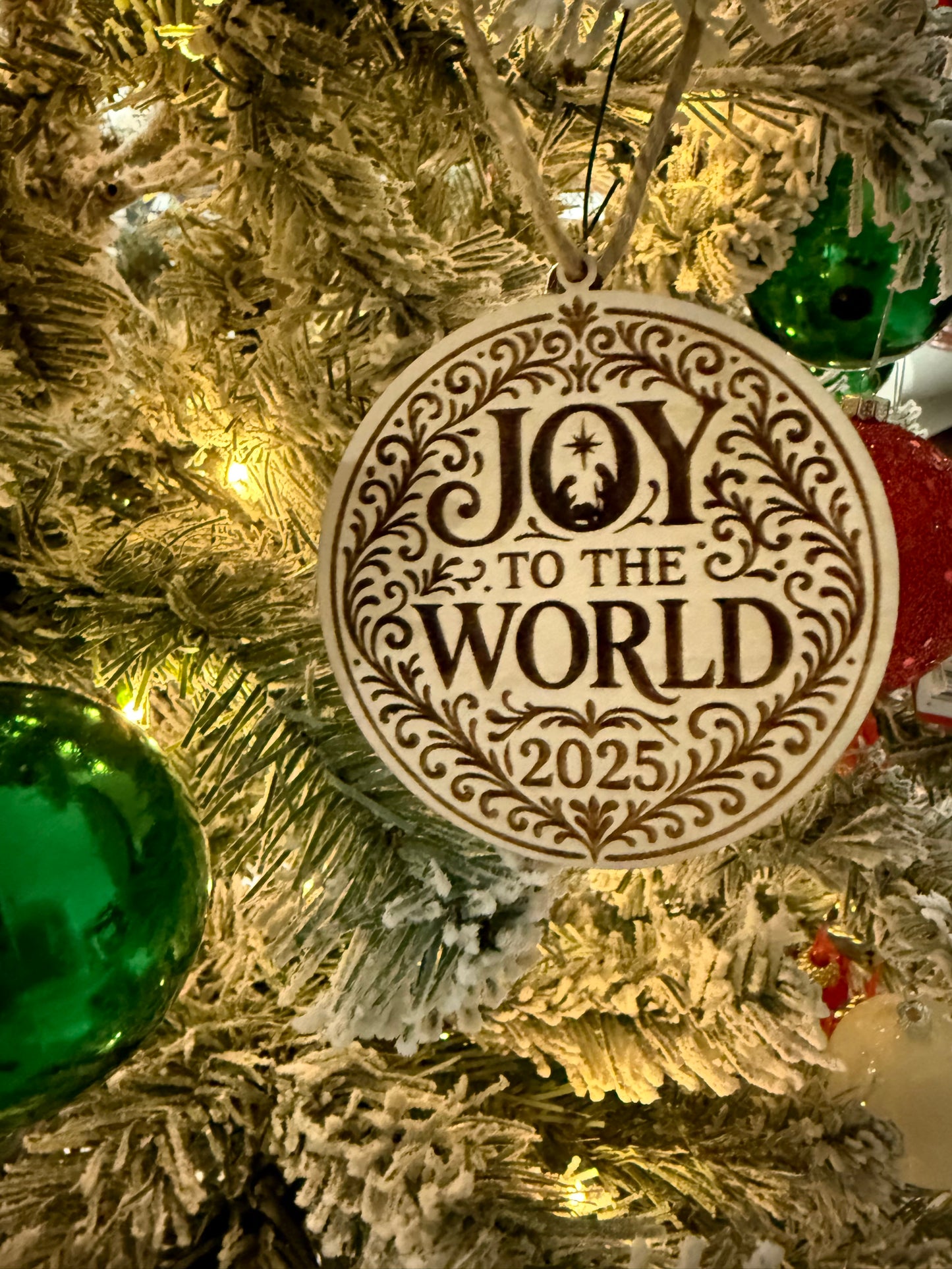 Christmas Joy Ornament